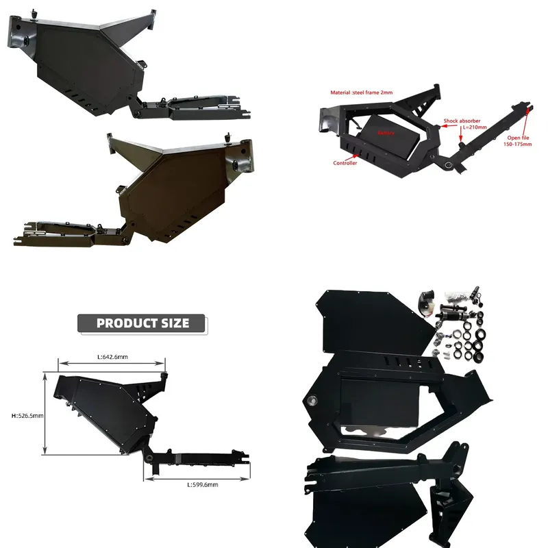 8000W Stealth Bomber Ebike - Cuadro para Bicicleta Eléctrica Stealth Bomber