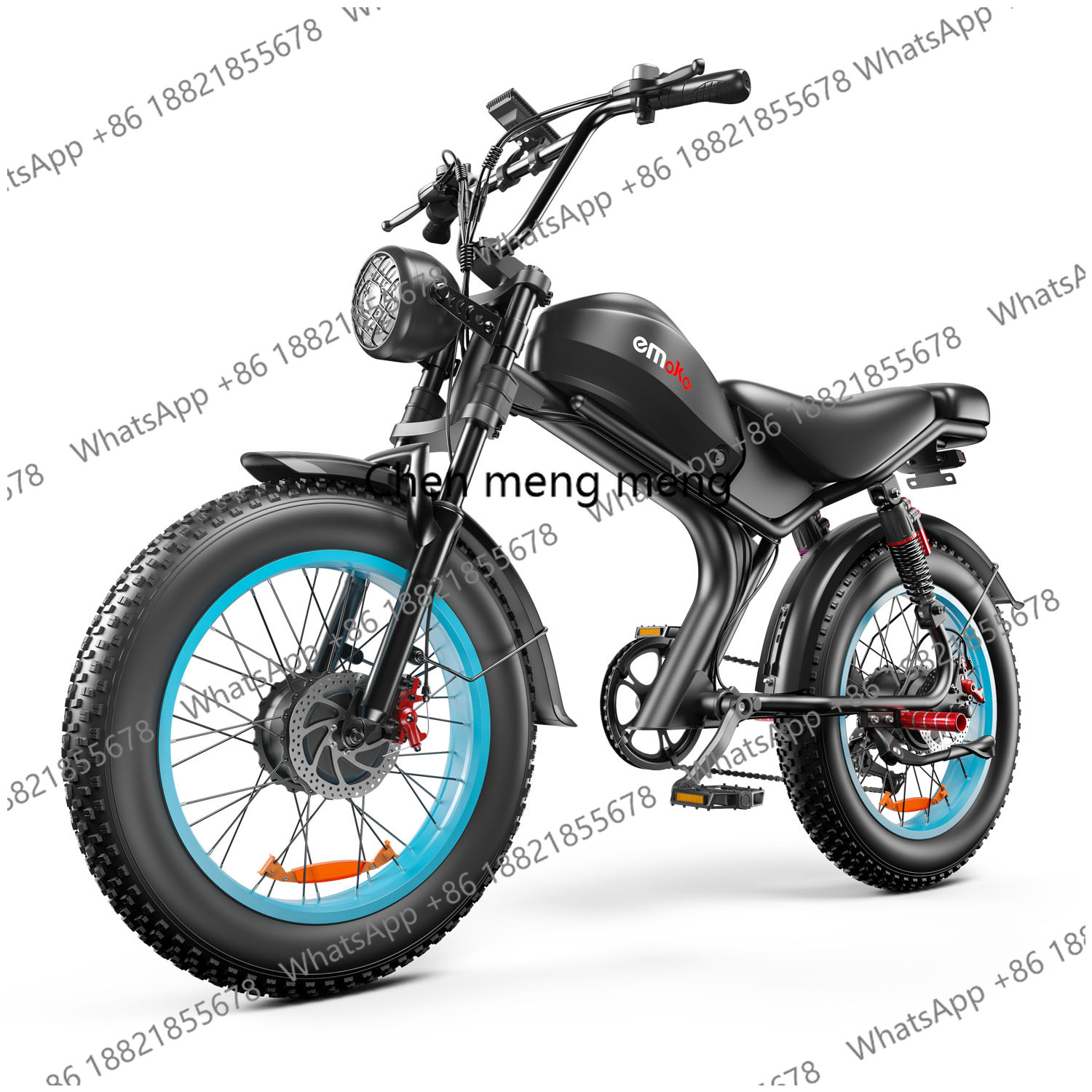 Dual Motor Electric Motorcycle Frame - Bicicleta Eléctrica de 20 Pulgadas con