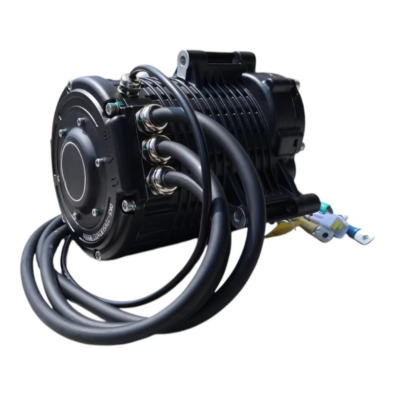 72V 5000W Electric Motorcycle - Motor central de transmisión por engranajes