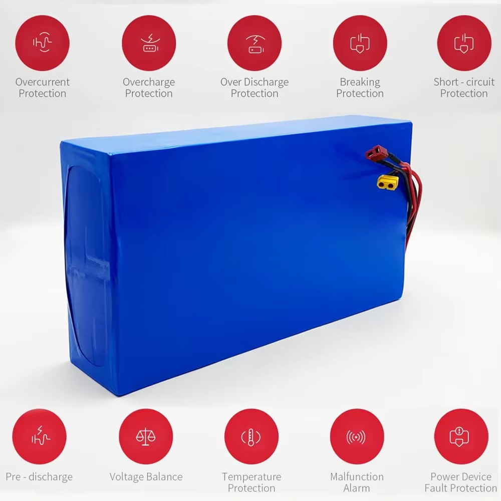 60V 30Ah Electric Scooter Battery - Batería de iones de litio 18650,