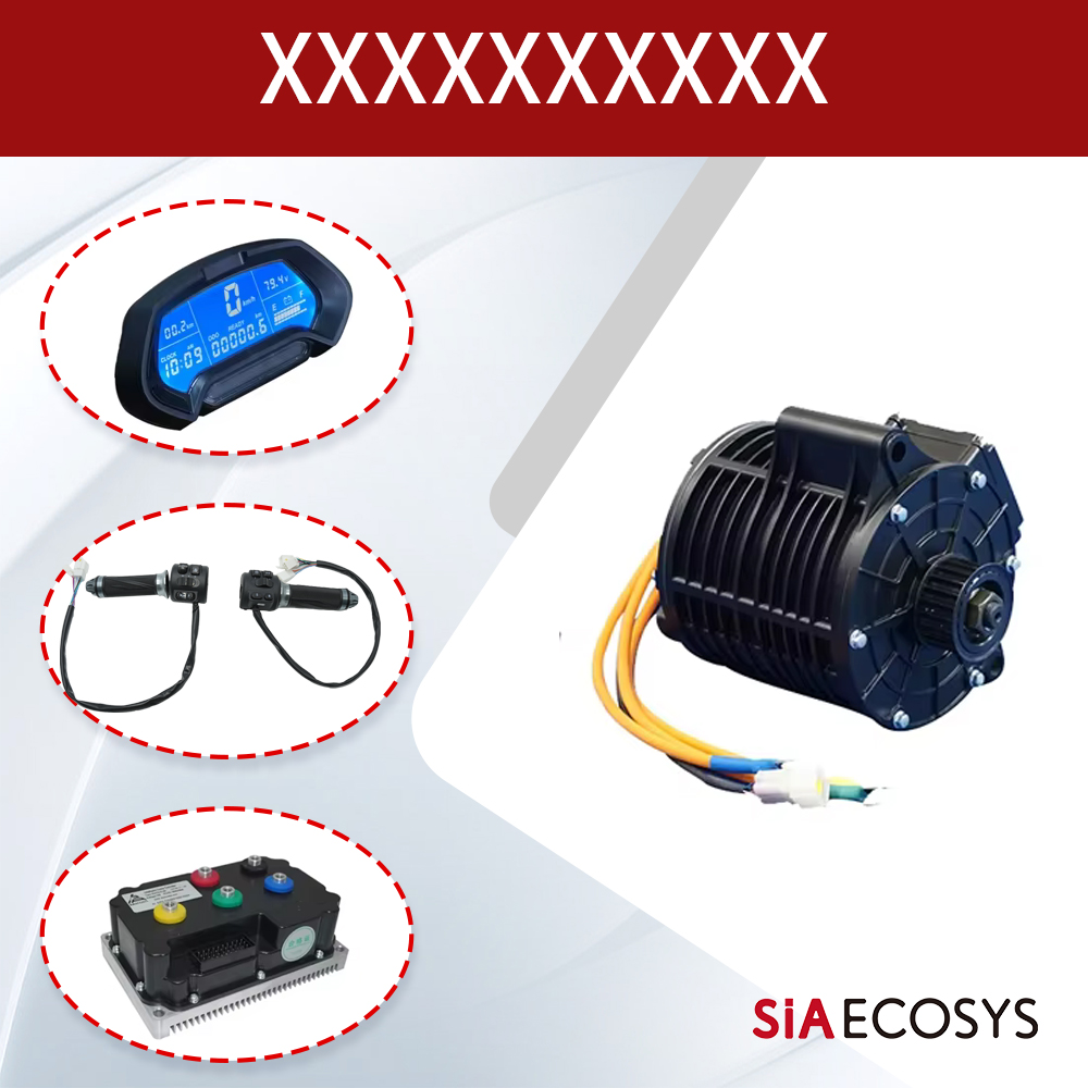 Mid Drive Motor Kit 72V 3000W - Kit de Motor de Tracción Media