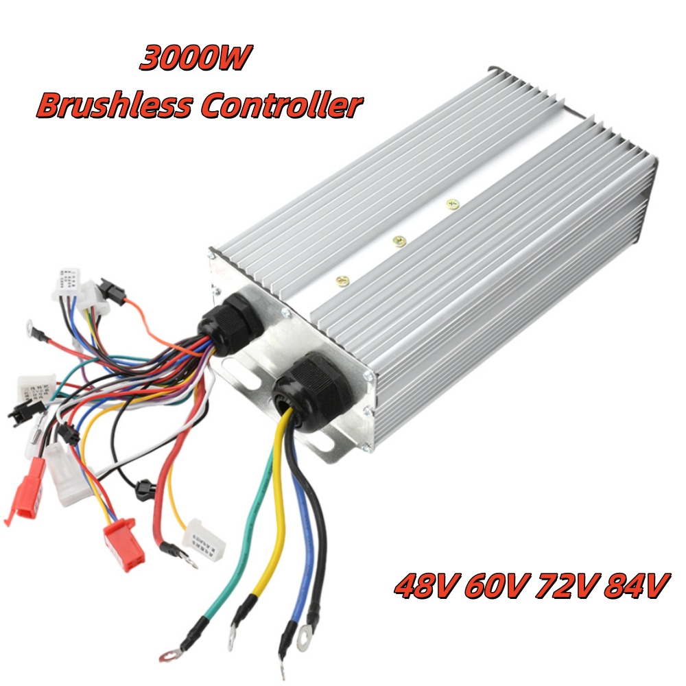 72V 5000W Electric Motorcycle - Controlador inteligente sin escobillas de 48V,