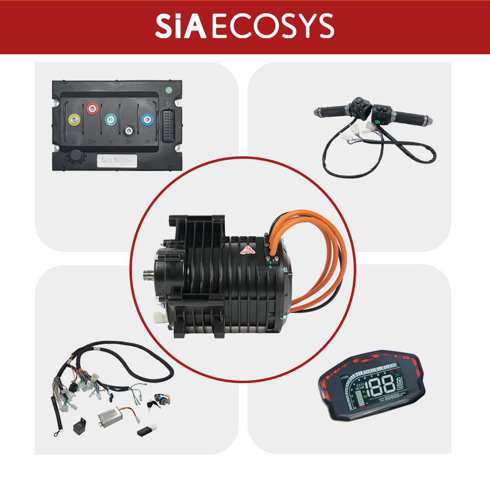 Kit de Motor de Tracción Media - Mid Drive Motor Kit 72V 3000W reseña y precio