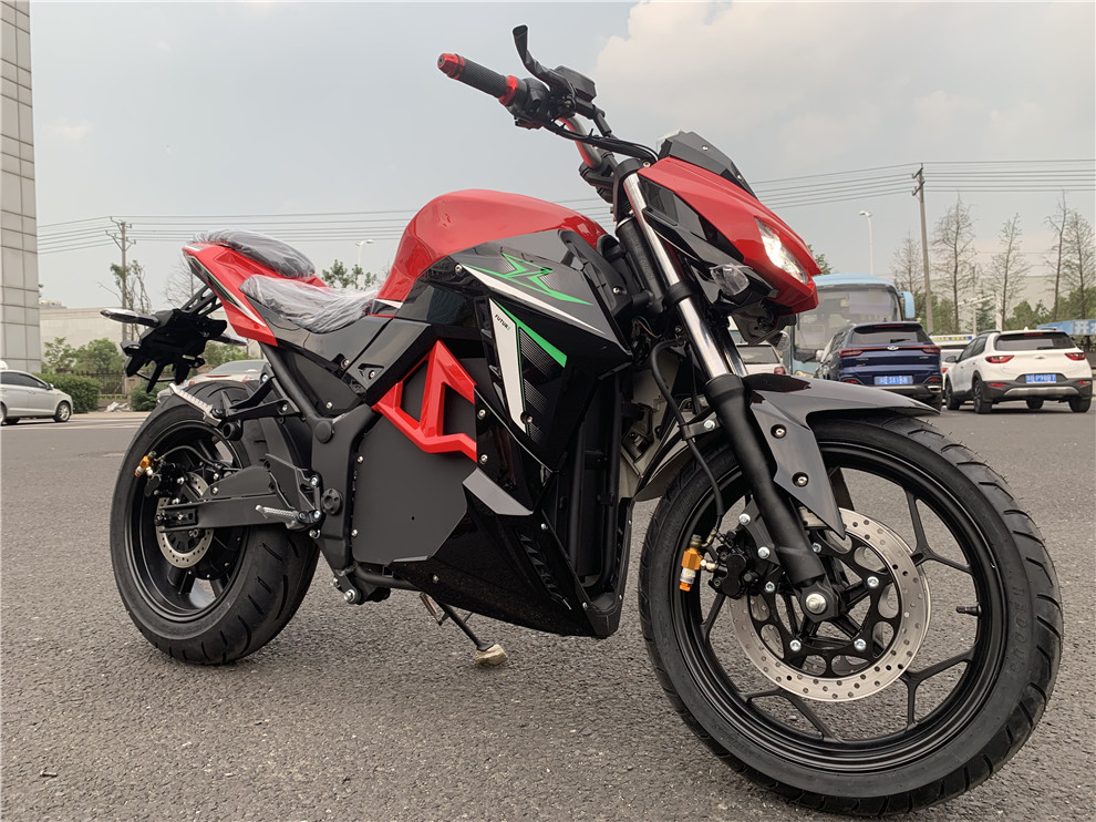 Motocicleta Eléctrica con Asie - 72V 5000W Electric Motorcycle reseña y precio