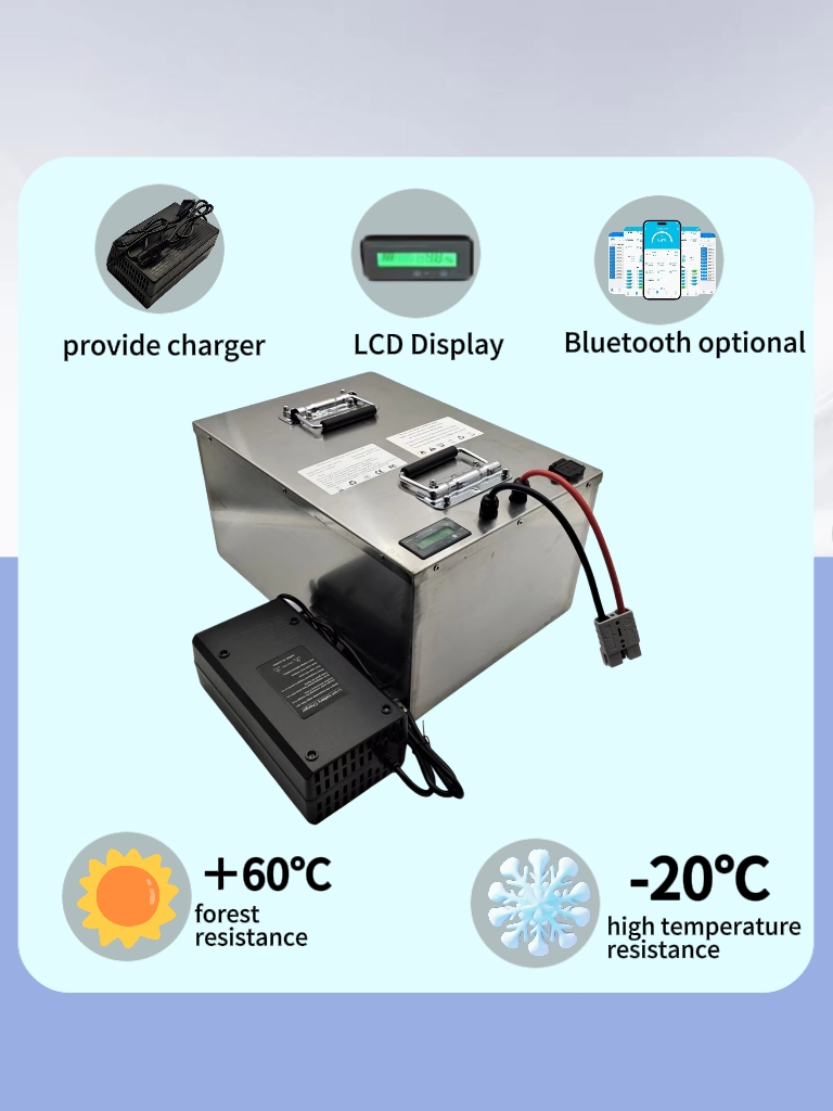 Paquete de batería recargable  - 72V 60Ah Lifepo4 Battery Pack reseña y precio